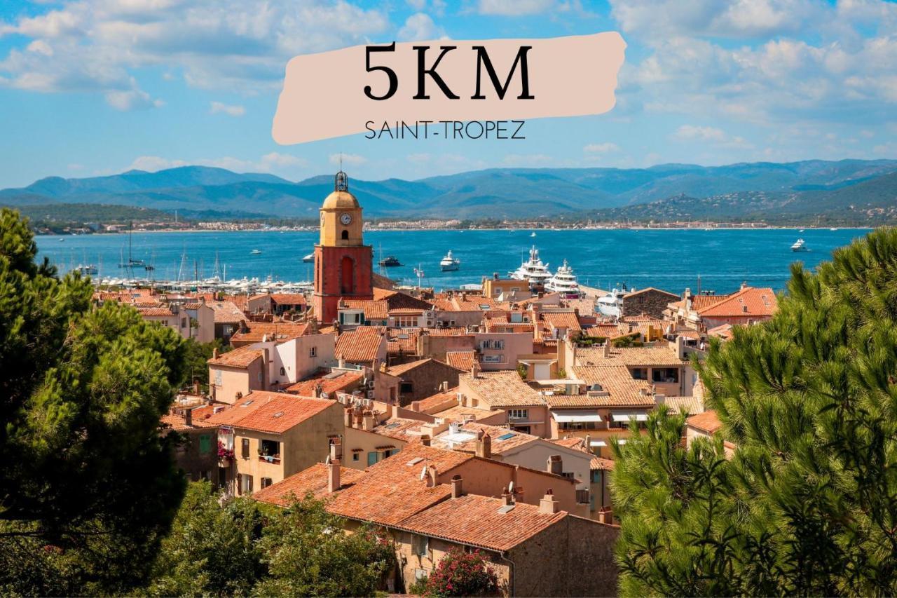 La Canopee, Golfe De Saint-Tropez Apartment Gassin Luaran gambar